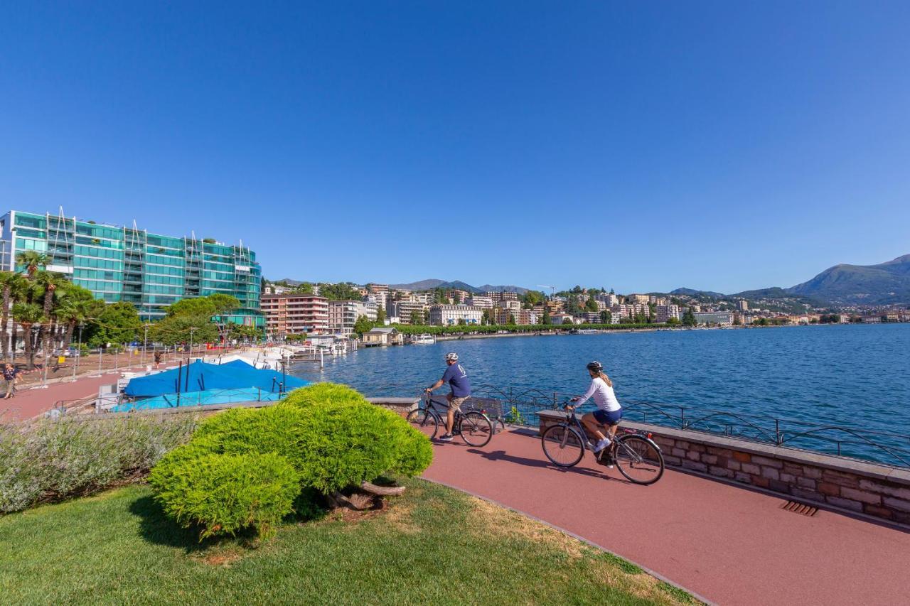 Sunrise House Apartment Lugano Bagian luar foto