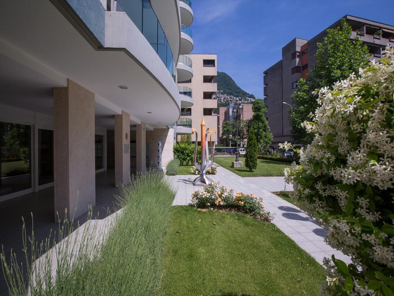 Sunrise House Apartment Lugano Bagian luar foto